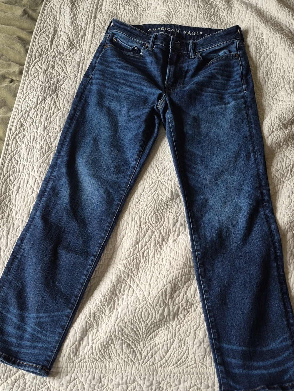 Mens American Eagle Outfitters Original Straight Jeans